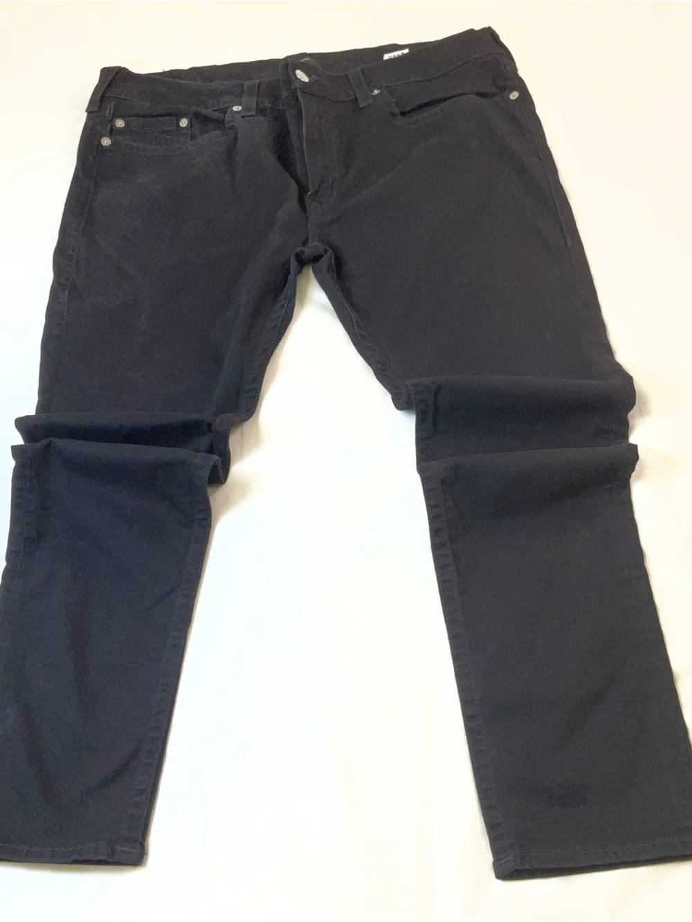 True Religion Black Men's Slim Jeans Rocco